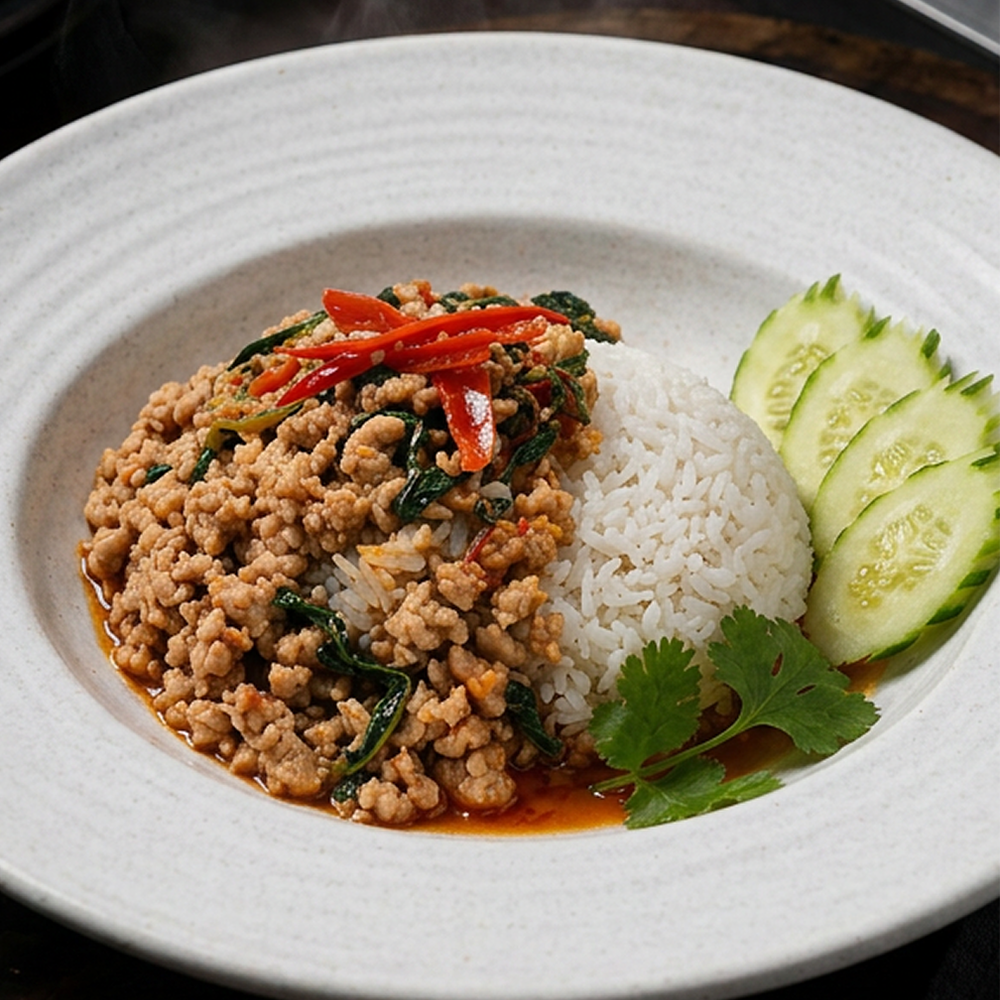동남아언니 팟카파오무쌉 300g, 5팩
