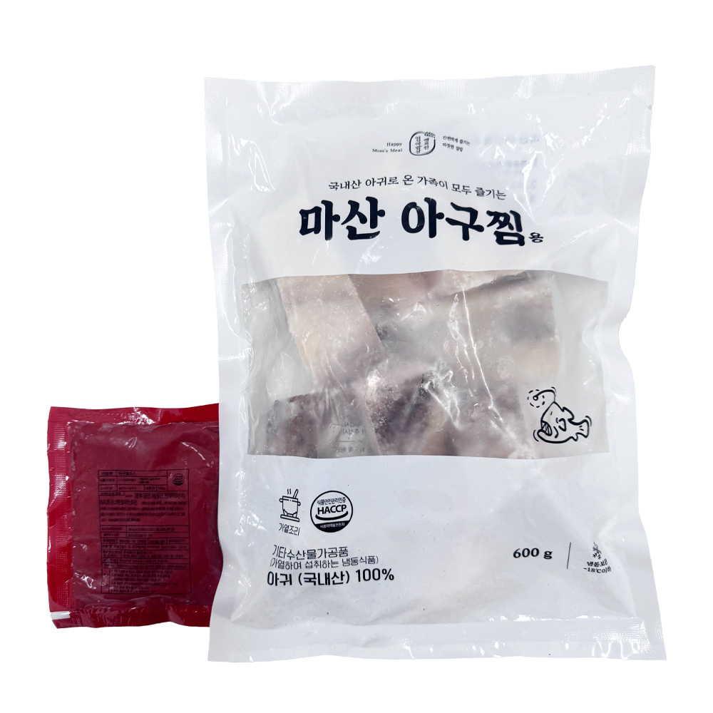 [행복한엄마밥상] 초간편 아구찜 밀키트 1개입/ 5개입 대표이미지 섬네일