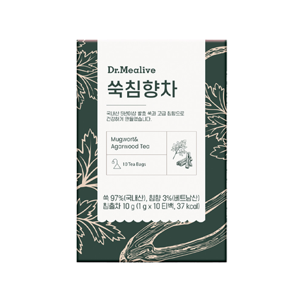 [밀리브] 국내산 5년 발효쑥 쑥 침향차 대표이미지 섬네일