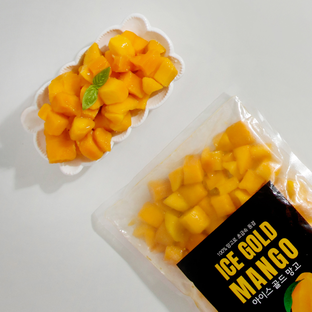 시원하고 진한 망고 다이스 아이스망고 큐브망고 1kg