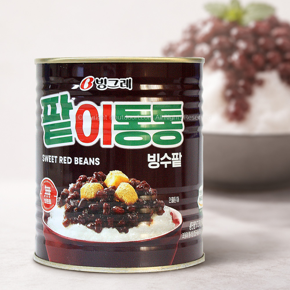 빙그레 팥이통통 빙수용팥 850g 붕어빵 팥빙수재료 대표이미지 섬네일