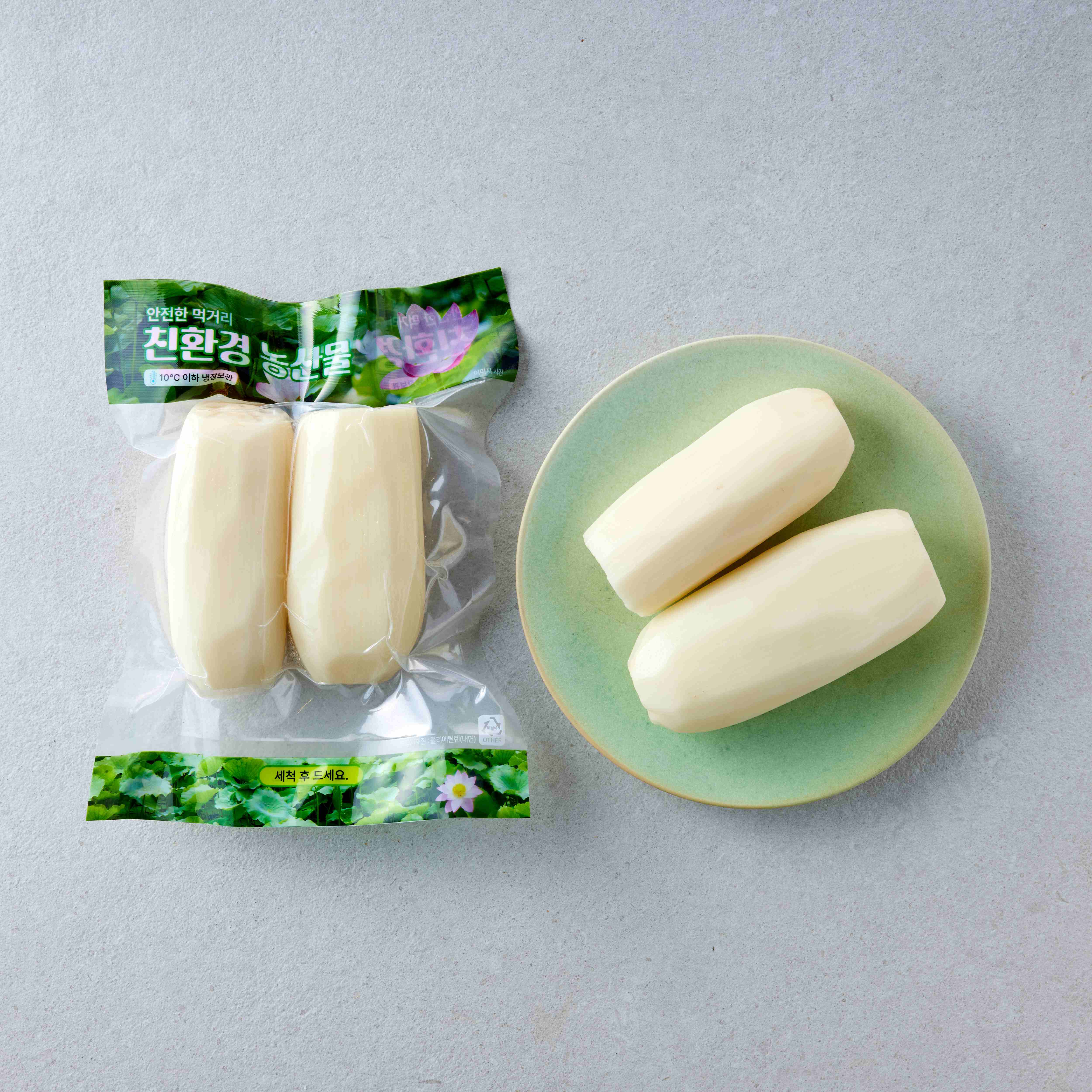 [햇상품]GAP 무농약 세척 깐 통연근(300g) 대표이미지 섬네일