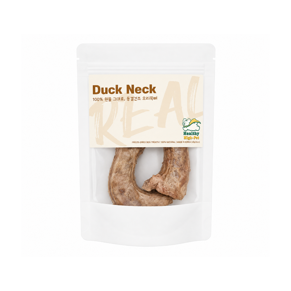 헬시하이펫 반려동물 동결건조 간식 오리 목뼈, 45g 대표이미지 섬네일