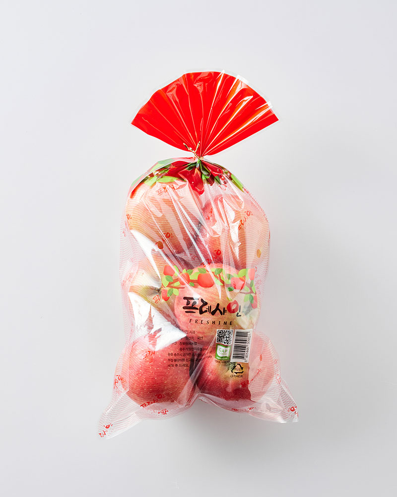 [농할20%쿠폰] 프레샤인 GAP 홍로사과 1kg