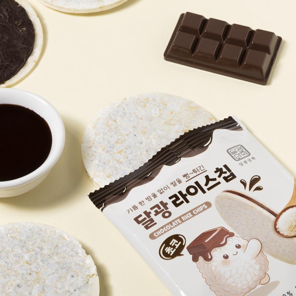 달광 라이스칩 초코 10g 40개입