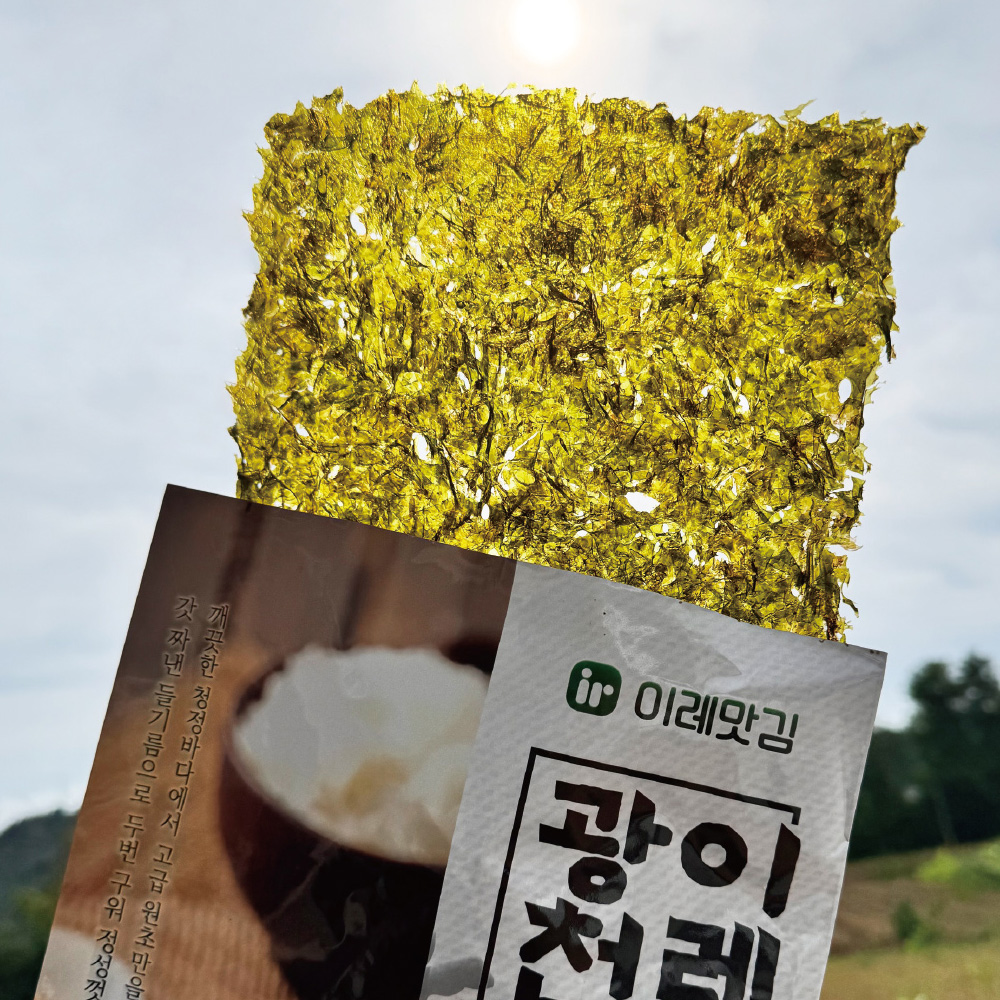 광천 이레 파래 무가미 전장김 200g (20gx10ea)