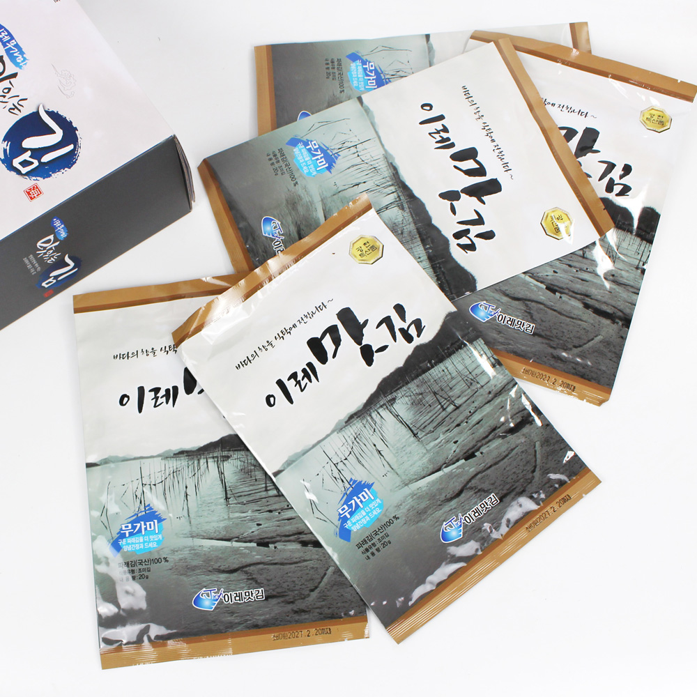 광천 이레 파래 무가미 전장김 200g (20gx10ea) 대표이미지 섬네일