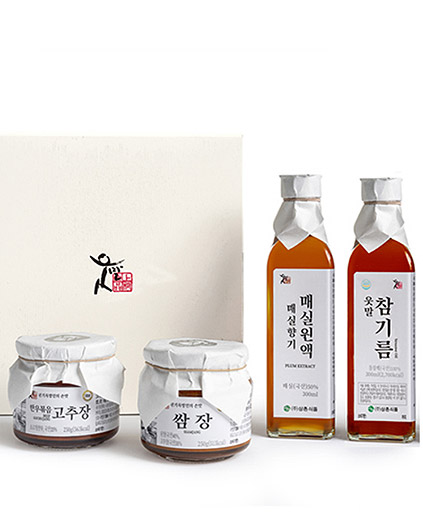 명인 상촌전통장 선물세트-윤슬