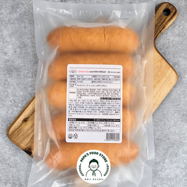 존쿡 핫도그번 55g × 5개