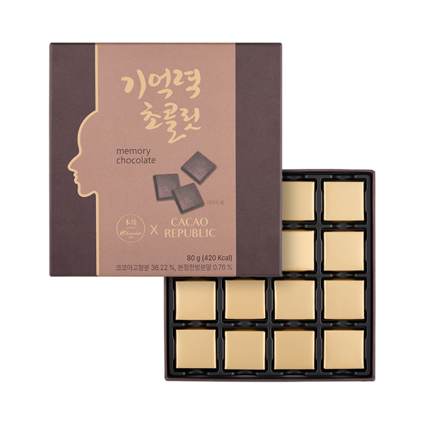 [카카오리퍼블릭X본정] 수험생 응원 합격 기원 기억력 초콜릿