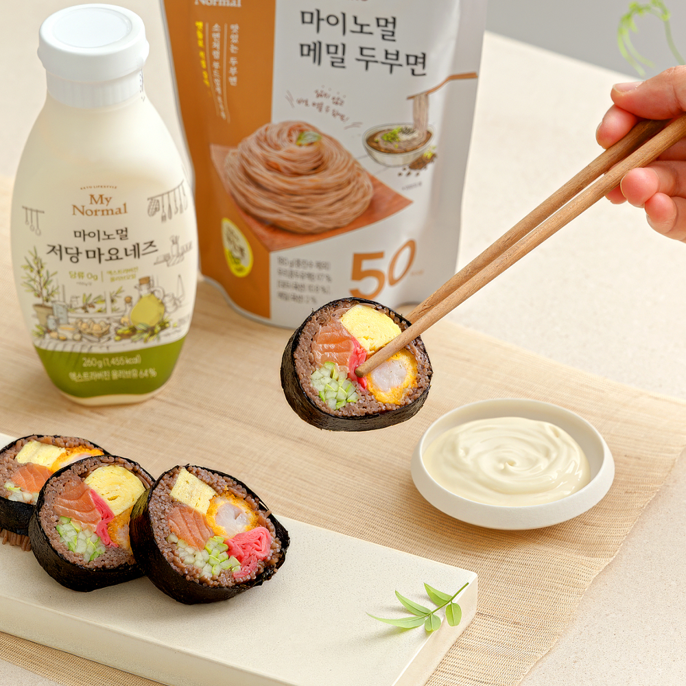 마이노멀 국산콩 100% 메밀두부면
