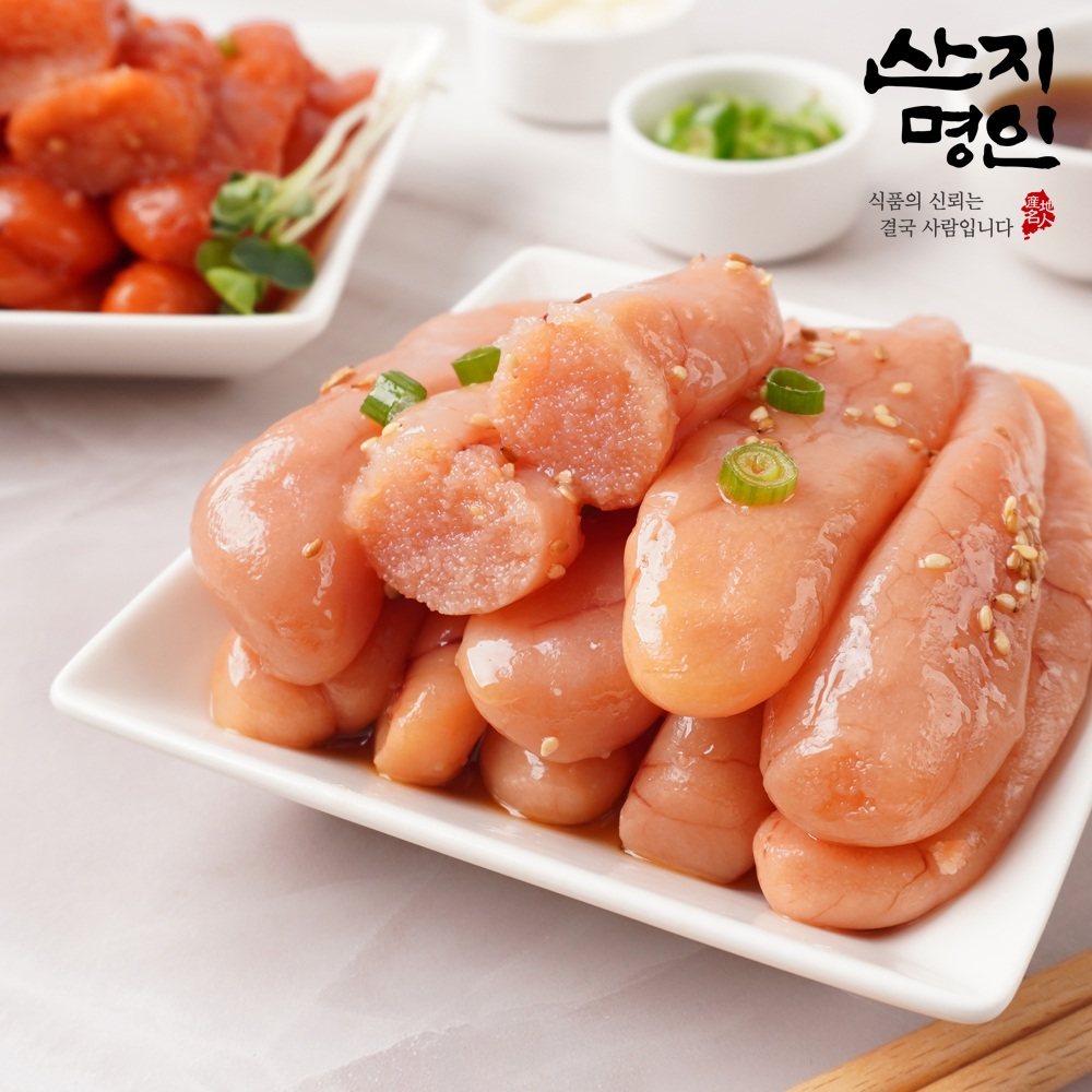 [산지명인] 저염 파지 명란젓 400g (일반/양념) 오징어젓 낙지젓 젓갈