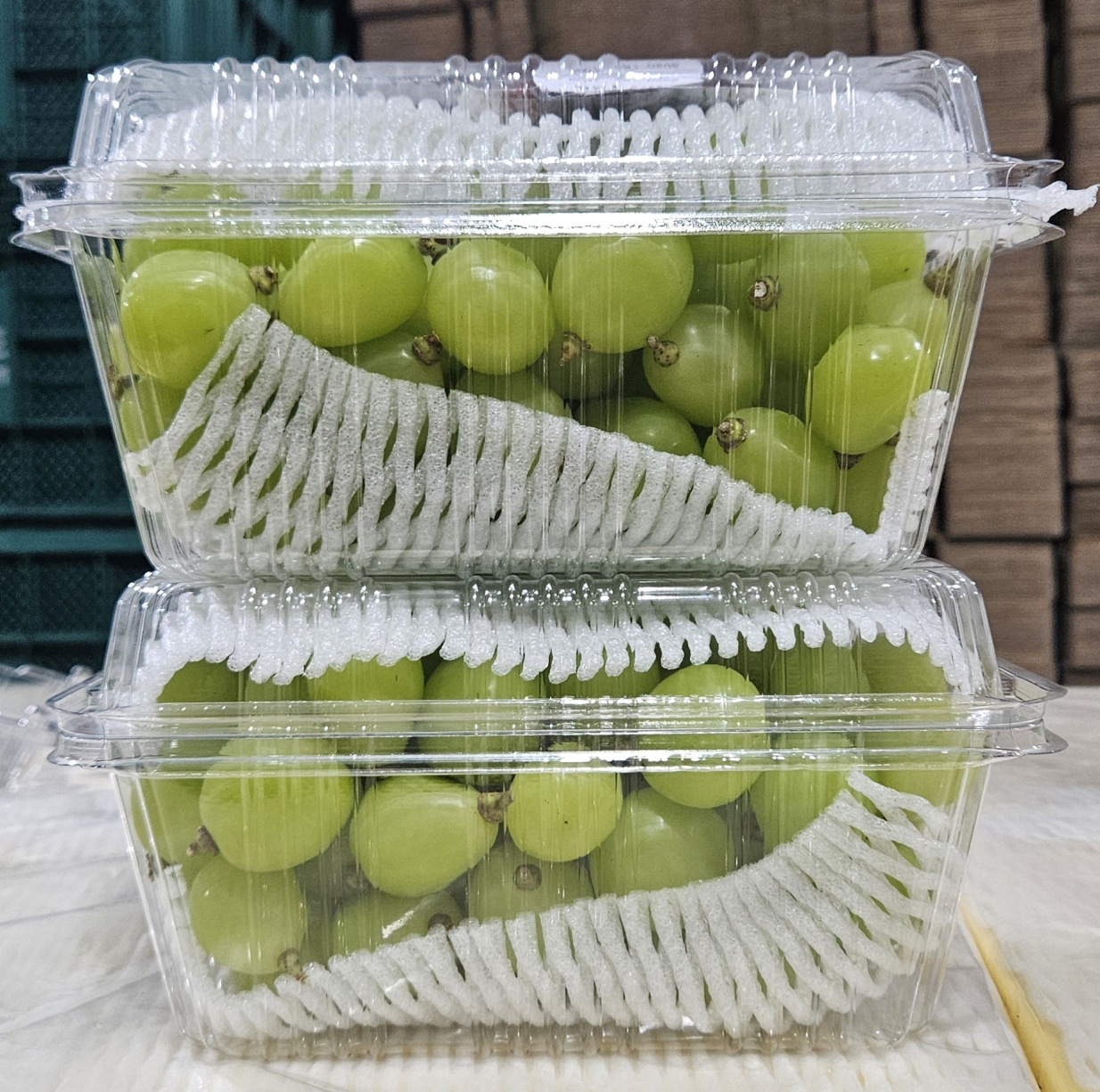 명품남매농장 저탄소 GAP 샤인머스켓 알알이팩 2kg 대표이미지 섬네일