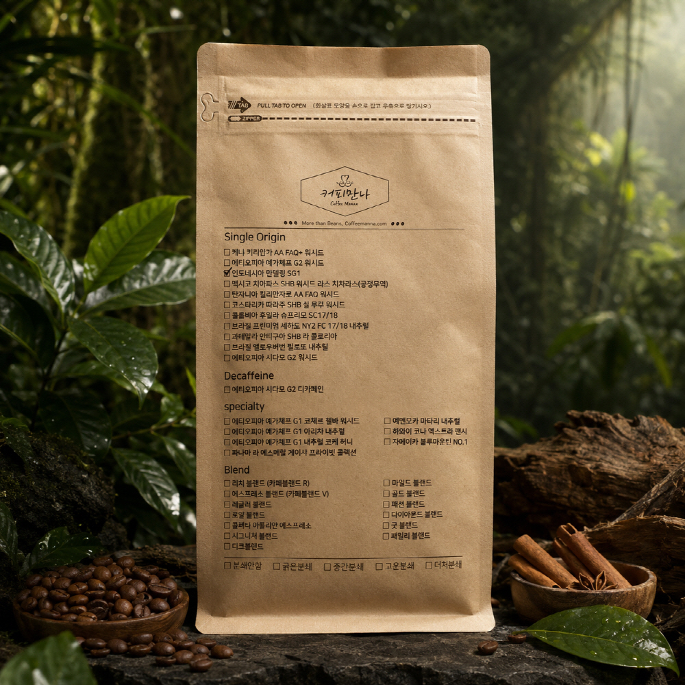 커피만나 원두커피<br>코스타리카 따라쥬 SHB 엘투칸 1KG