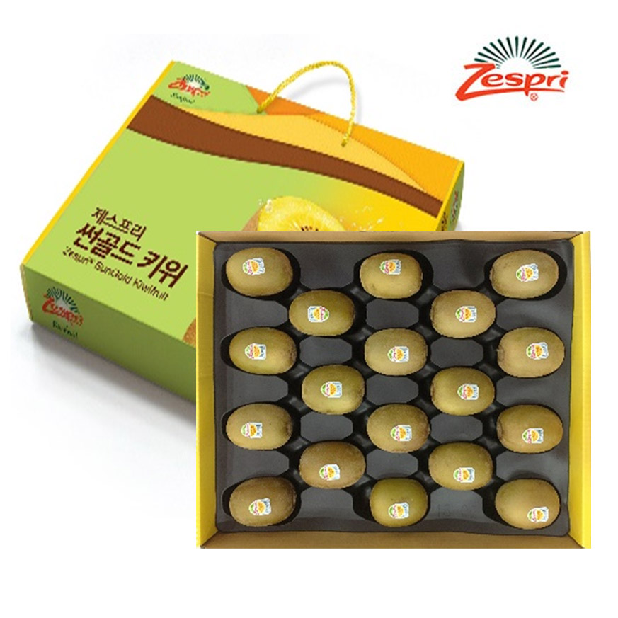 [명절선물세트] 제스프리 골드키위 18개입 선물세트 (약2.1kg) 대표이미지 섬네일