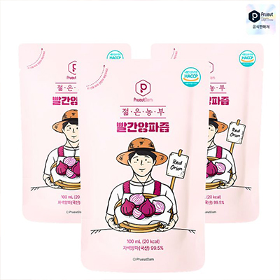[푸릇담] 젊은농부 빨간양파즙 30포/60포/100포