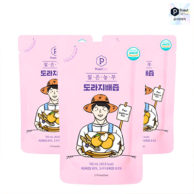 [푸릇담] 젊은농부 도라지배즙 30포/60포/90포 대표이미지 섬네일