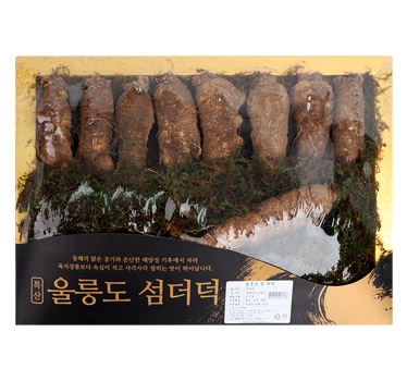 명절선물세트 프리미엄 울릉도 더덕세트 1.5kg(보자기구성)