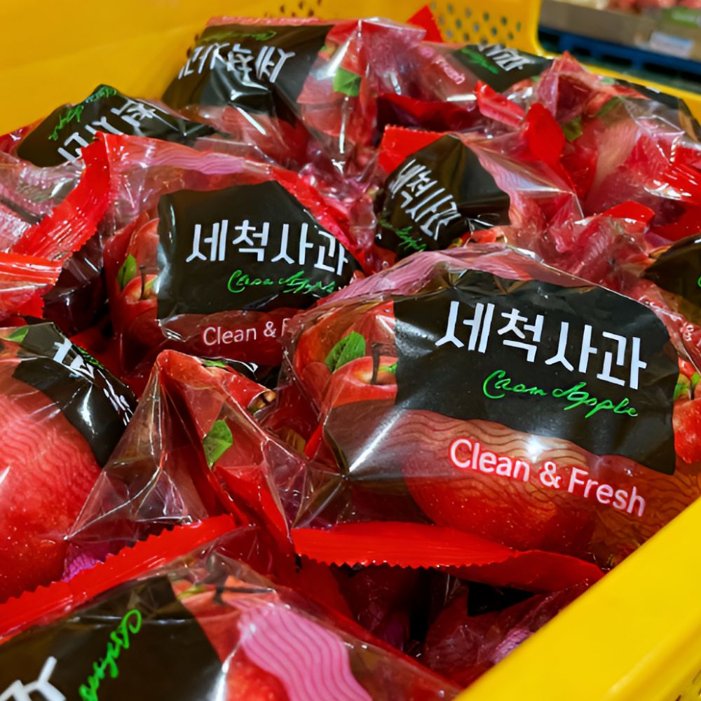 애플랩 가정용 세척사과  3kg (21과내외)