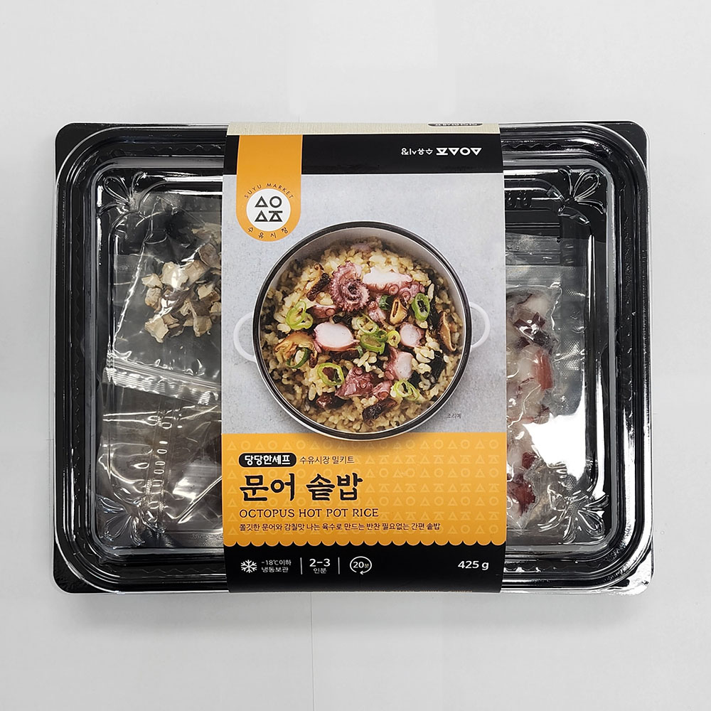 [당당한셰프] 15분조리 밀키트 문어솥밥(2~3인분) 425g