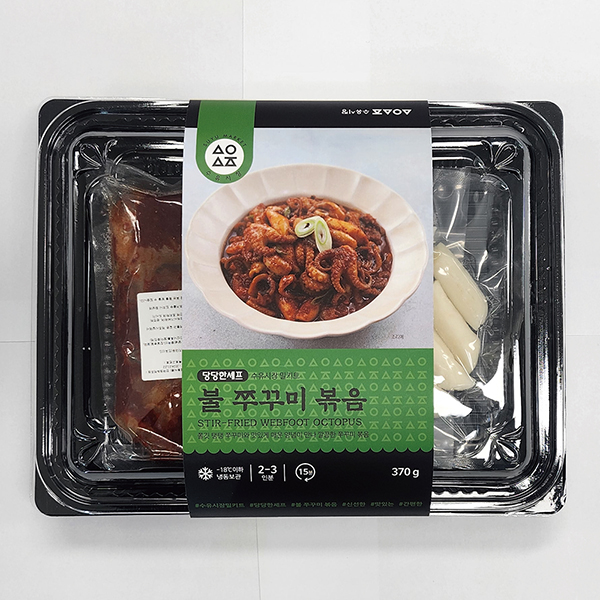[당당한셰프] 15분조리 밀키트 불쭈꾸미 볶음(2~3인분) 370g