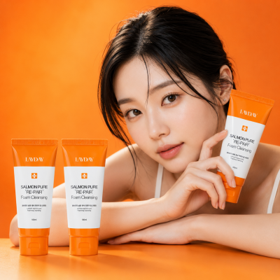 레이데이 PDRN 살몬퓨어 리페어 폼클렌징 100ml*5개
