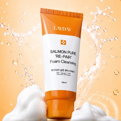 레이데이 PDRN 살몬퓨어 리페어 폼클렌징 100ml*5개