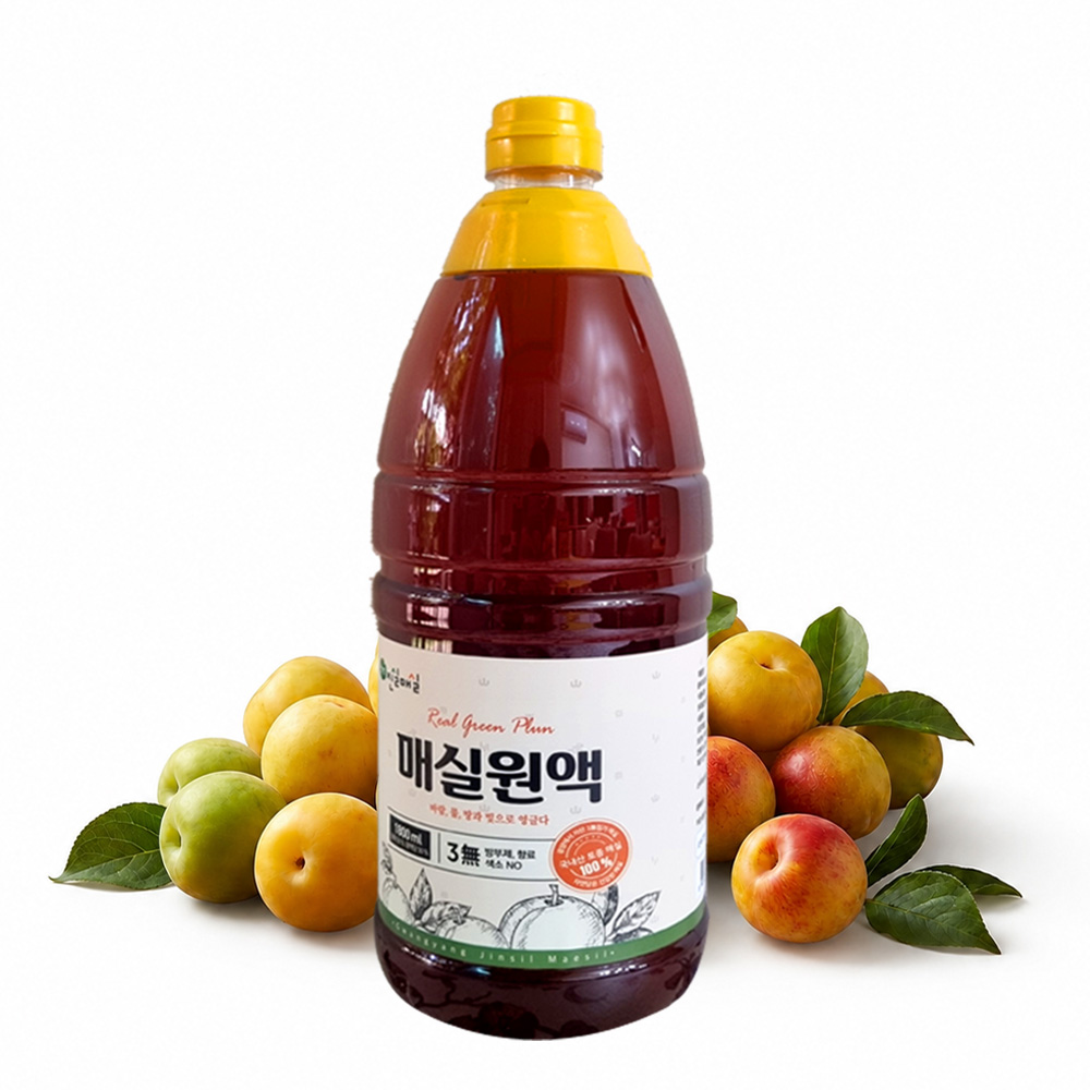 광양 황매실청 1800ml 진실매실 국내산 매실원액 농가직송 매실액기스 jins 대표이미지 섬네일