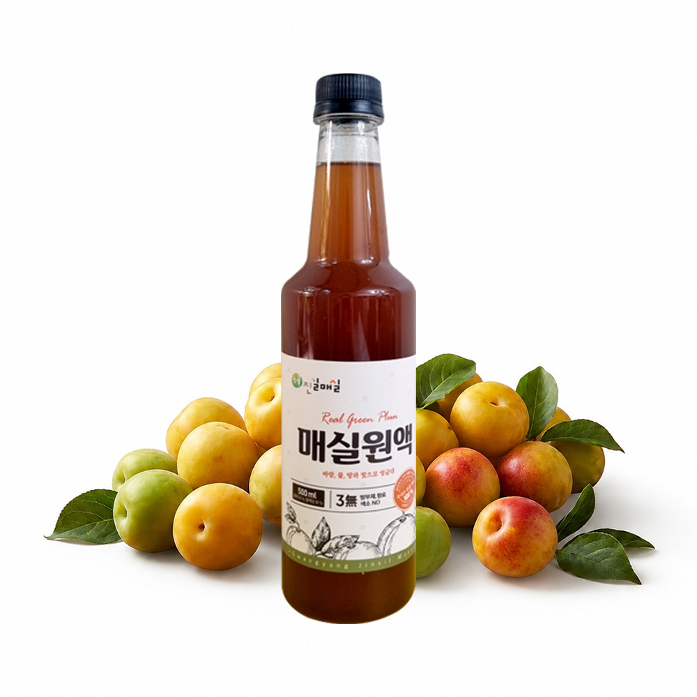광양 황매실청 500ml 진실매실 국내산 매실원액 농가직송 매실액기스 jins 대표이미지 섬네일