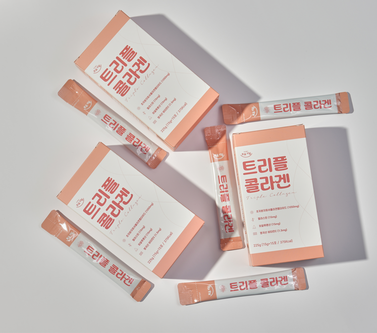 채밍 트리플 콜라겐 스틱젤리 15g x 15포 3입세트