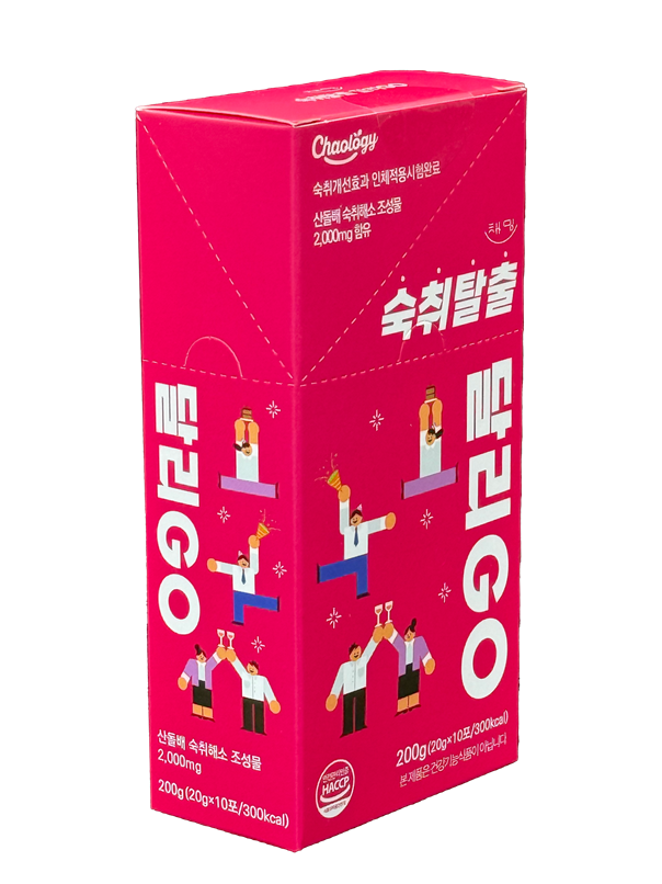 채밍 숙취해소 젤리스틱 숙취탈출 달리GO 산돌배발효액 10포 3입세트