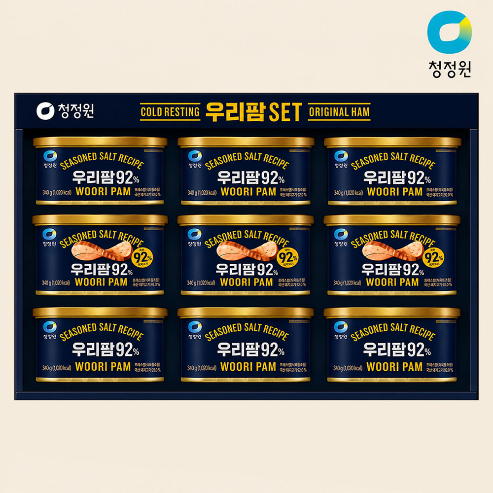 청정원 우리팜 3호 명절 선물세트 (쇼핑백포함)
