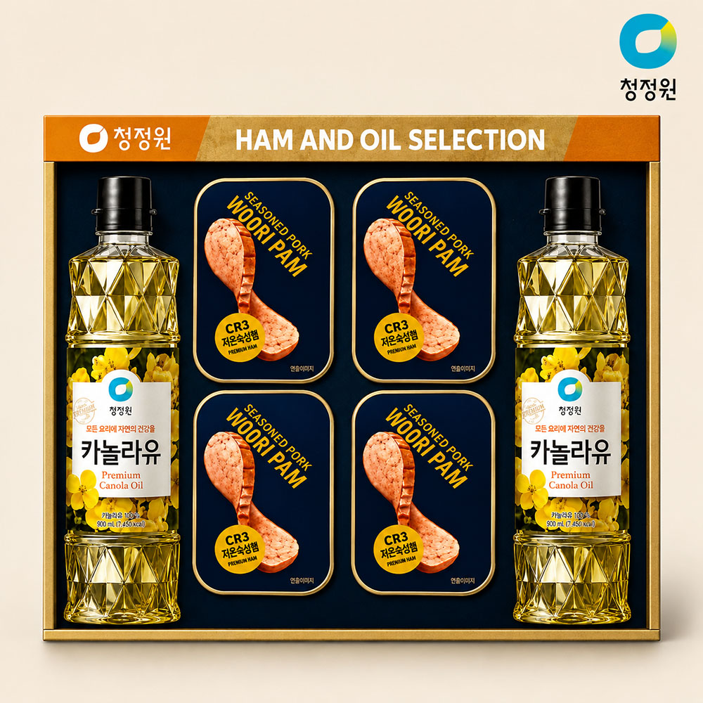 청정원 팜고급유 6호 명절 선물세트 (쇼핑백포함) 대표이미지 섬네일