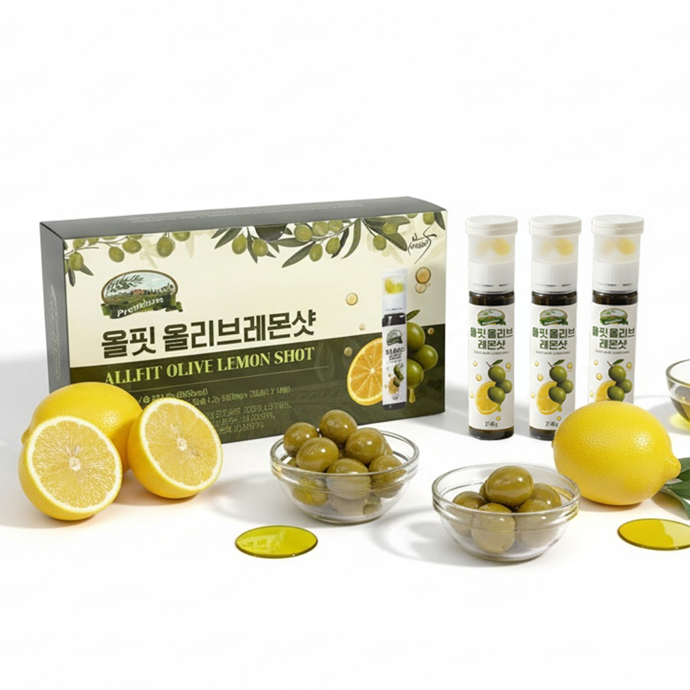 올핏 올리브 레몬샷(21ml+1.2g x 14ea) x 1세트/2세트