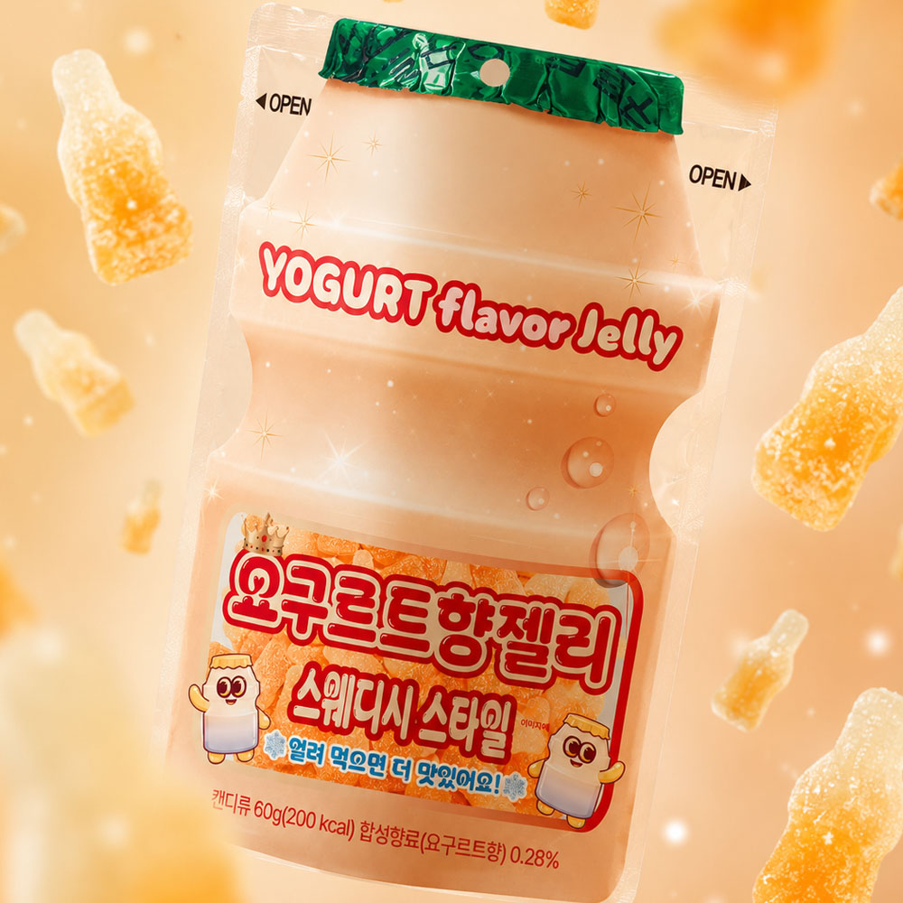 달콤 쫀득 스웨디시 요구르트 젤리 60g x 10팩