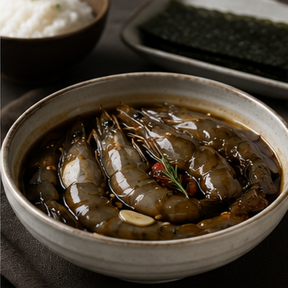 해랑재 블랙타이거 새우장 800g