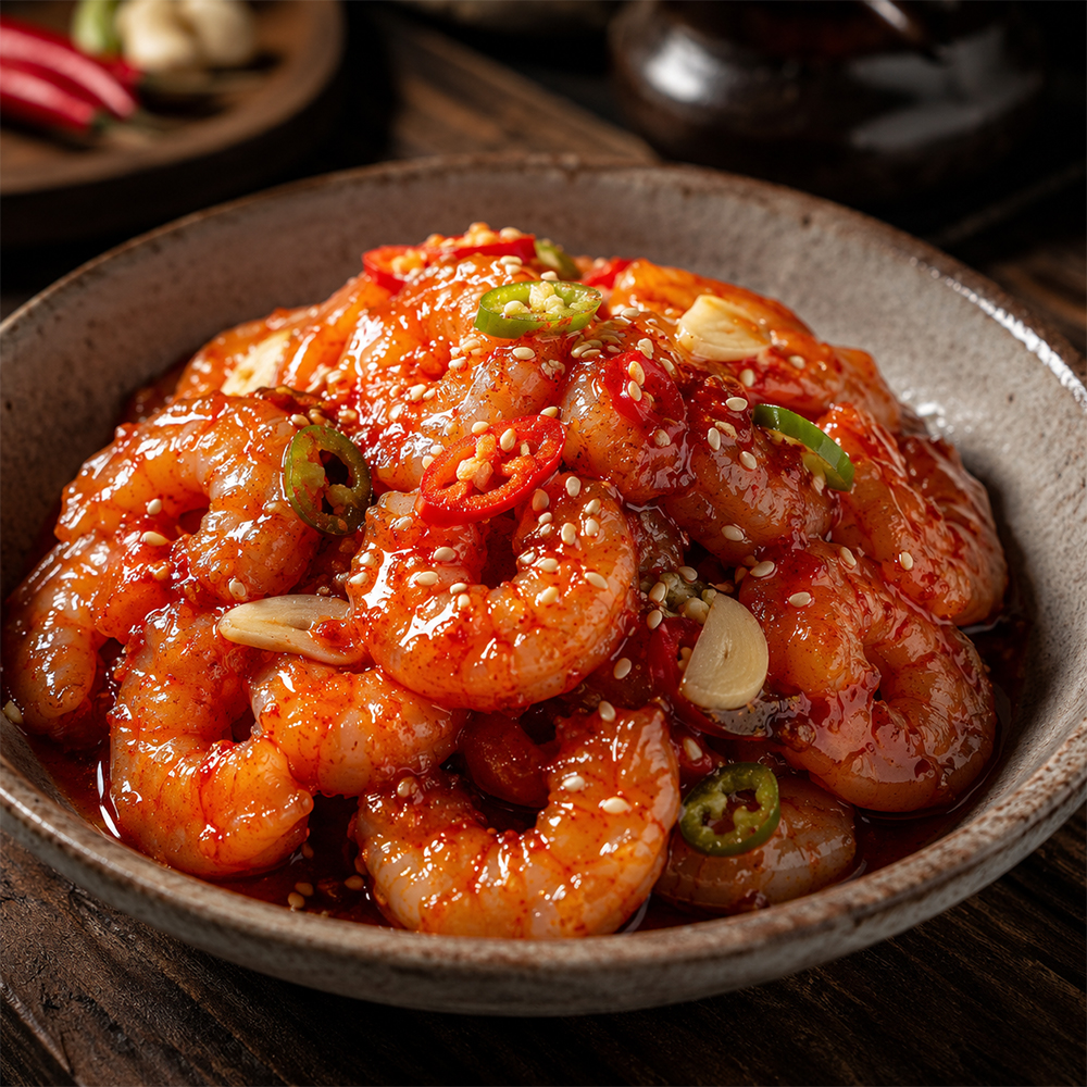해랑재 깐 양념 새우장 400g x 2통/3통/4통