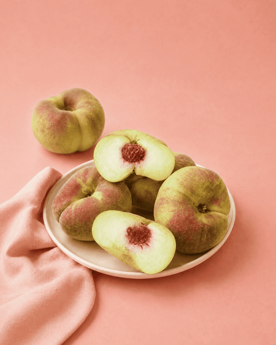 GAP 국내산 납작복숭아 (800g, 3-4입) 대표이미지 섬네일