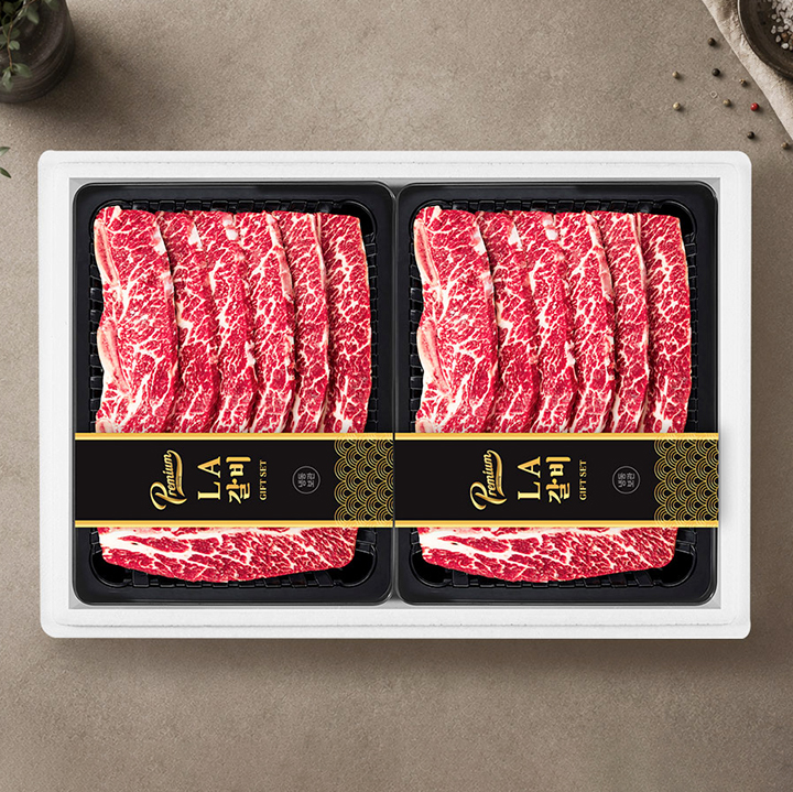 명절선물용 LA꽃갈비 선물세트 소고기 1.5kg~4kg 추석선물