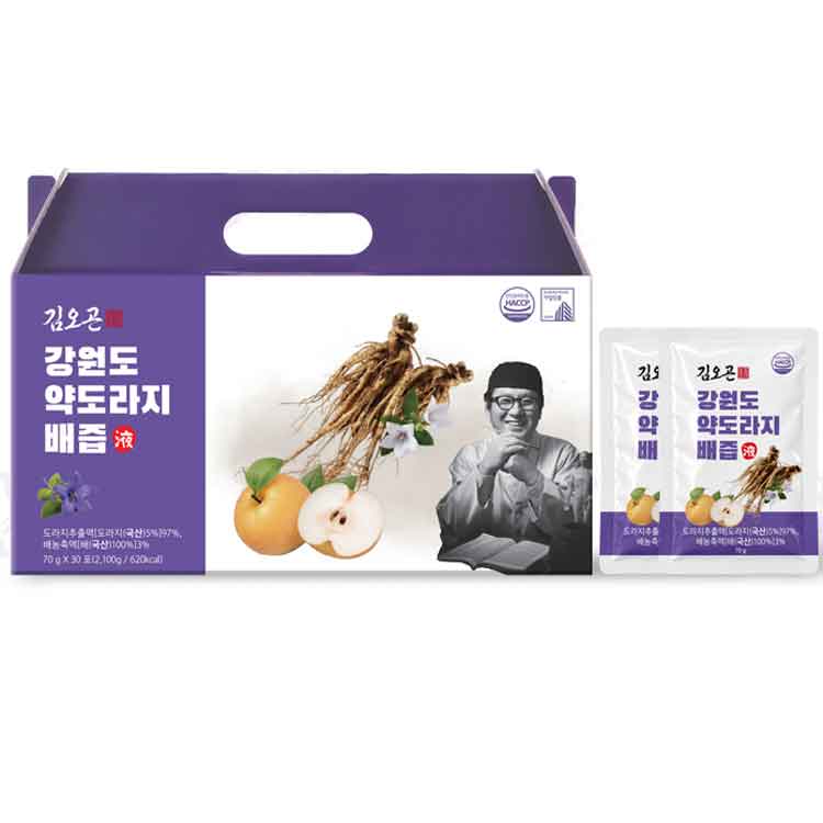 김오곤 강원도 약도라지 배즙 70g×30포