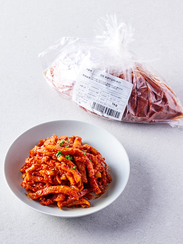 집밥 보쌈무김치 (1kg) 대표이미지 섬네일