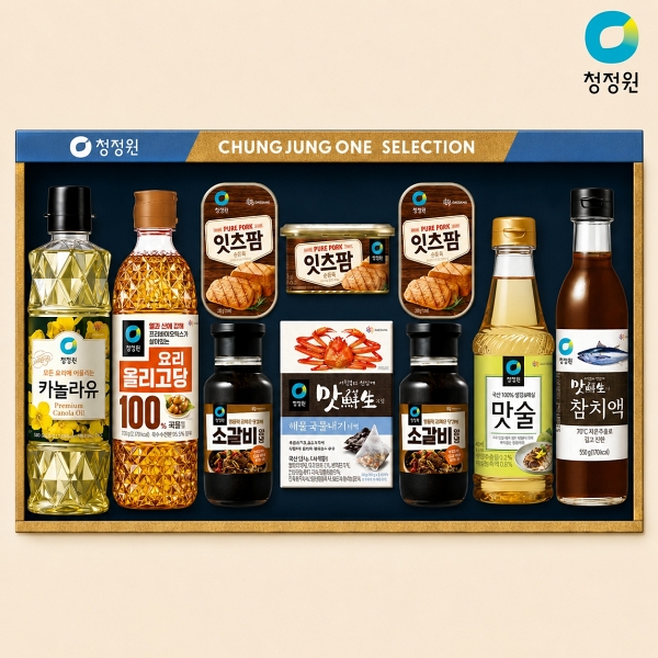 청정원 혼합 11호 명절 선물 세트 (쇼핑백포함) 대표이미지 섬네일