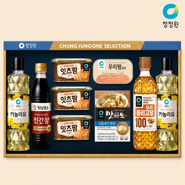 청정원 혼합 12호 명절 선물 세트 (쇼핑백포함) 대표이미지 섬네일