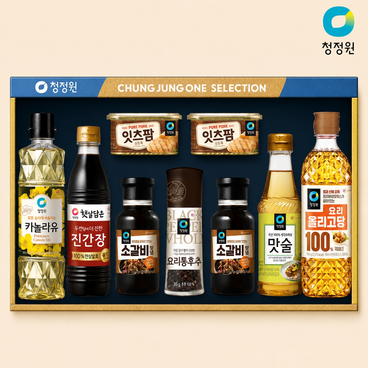 청정원 혼합 13호 명절 선물 세트 (쇼핑백포함) 대표이미지 섬네일