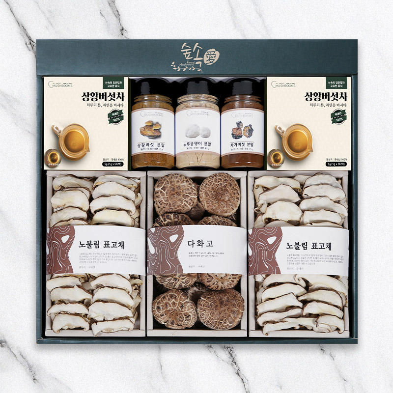 숲속愛 버섯차혼합GIFT 眞(진) _ 선물세트