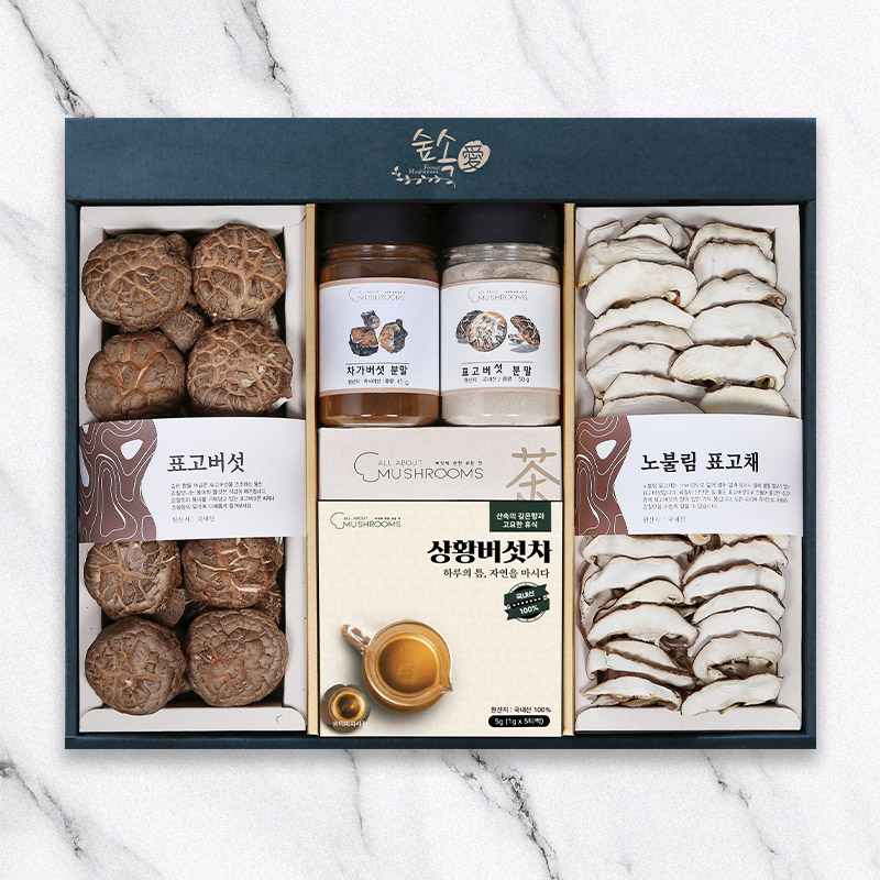 숲속愛 버섯차 혼합GIFT 香(향) _ 선물세트