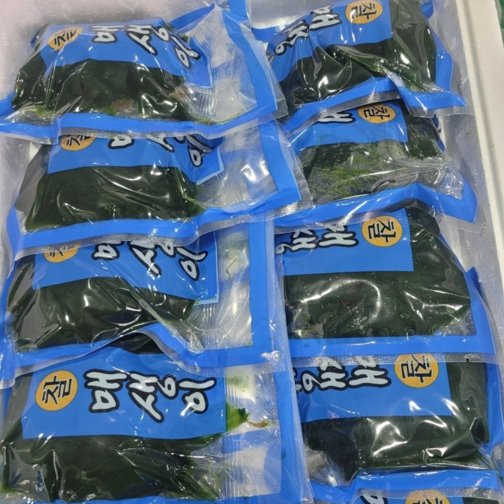 100% 국내산 급냉 매생이, 바다의 진한 향기!