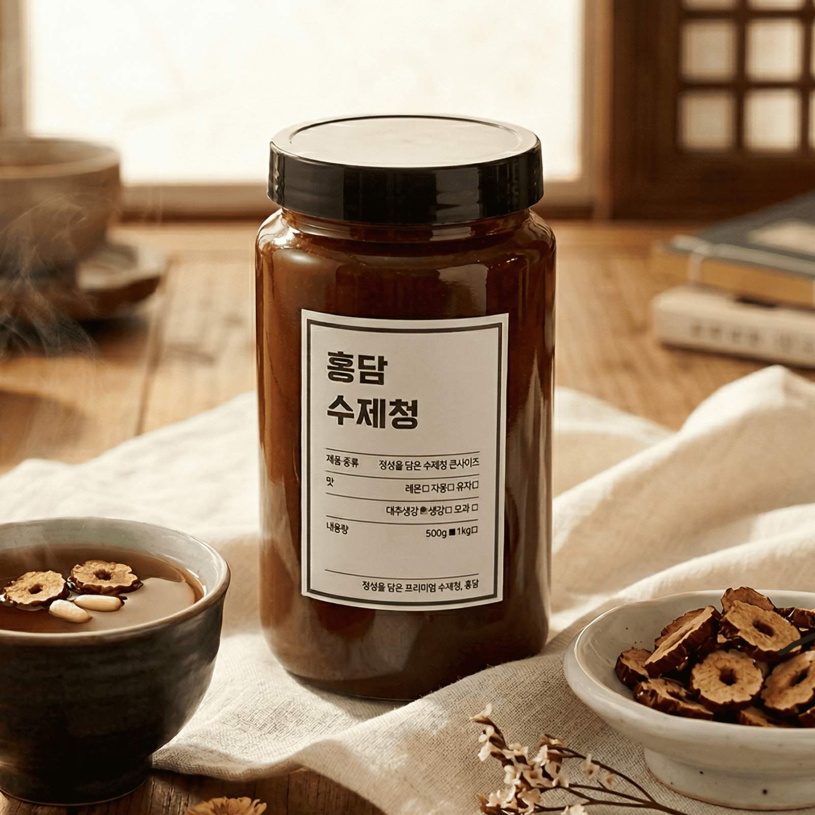 꿀 대추생강청 500g, 1kg 대표이미지 섬네일