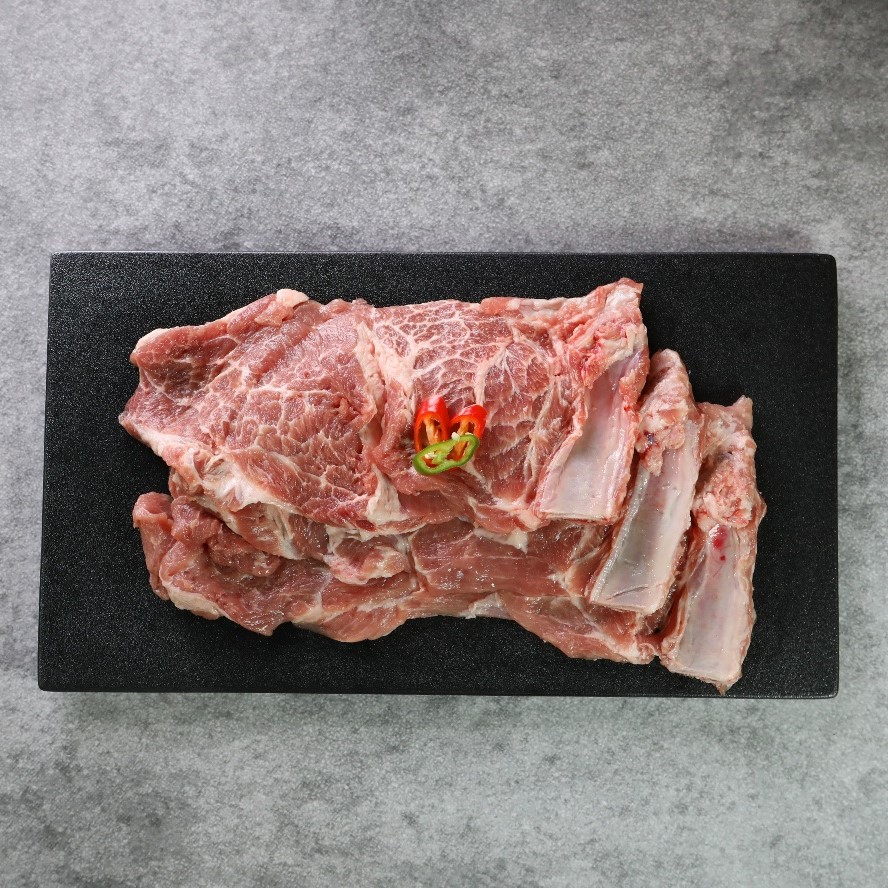 [복순네고깃간] 국내산 한돈 인삼 양념 돼지갈비 1kg