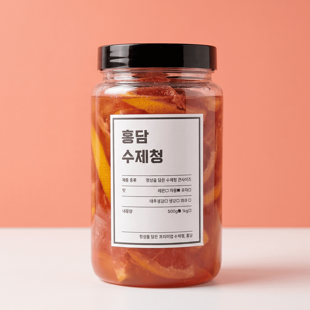 꿀 자몽청 500g, 1kg 대표이미지 섬네일
